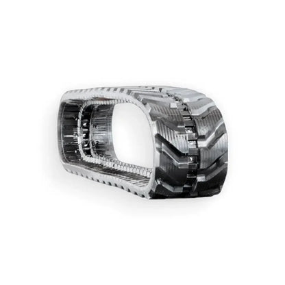 Bobcat E35i Rubber Tracks with heavy-duty chevron tread pattern and internal drive lugs