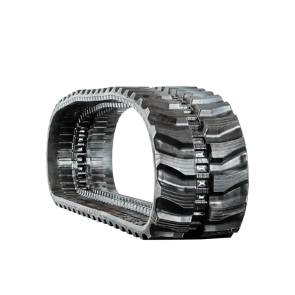 Heavy-duty rubber track for Bobcat E42 Mini Excavator with deep lugs for traction