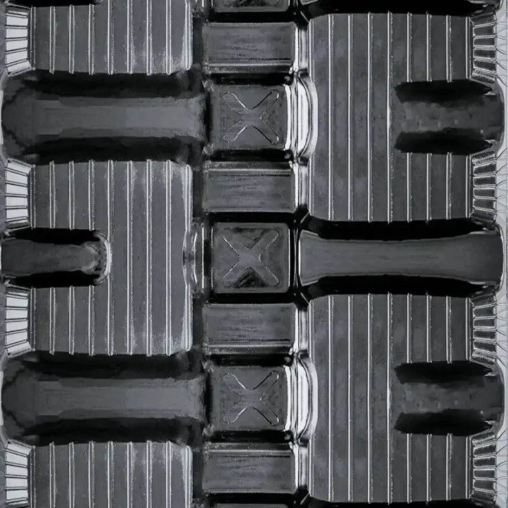 Black plastic food tray with multiple compartments for BOBCAT T450 product display