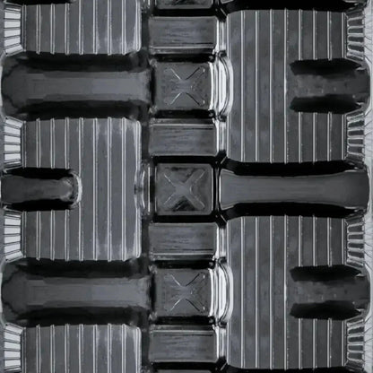 Empty black plastic food tray with multiple compartments for Bobcat T550 Heavy Duty Rubber Tracks
