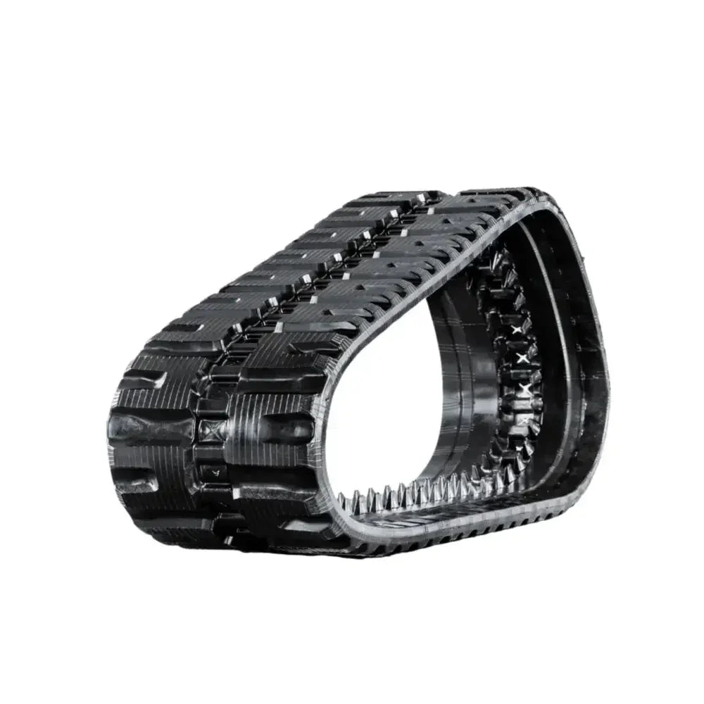 Heavy-duty black rubber track for BOBCAT T650 compact construction equipment