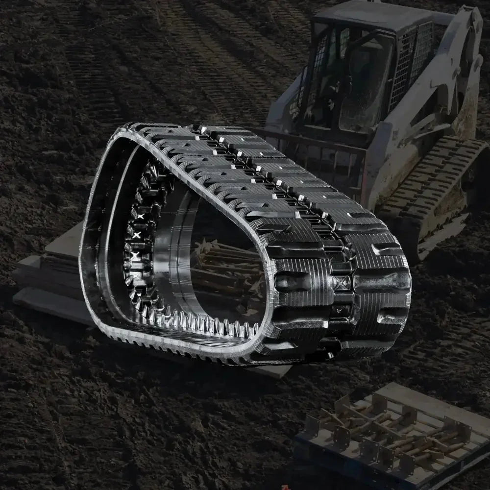 Heavy-duty rubber track for BOBCAT T650 construction equipment
