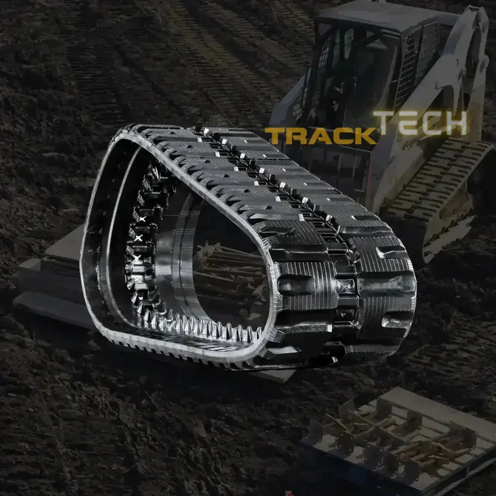 Bobcat T730 heavy-duty rubber tracks for construction equipment durability