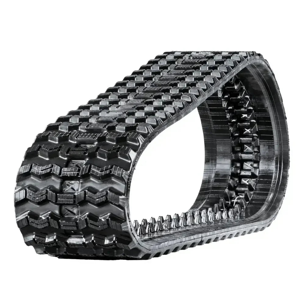 Black rubber track with chevron tread for BOBCAT T770 heavy machinery