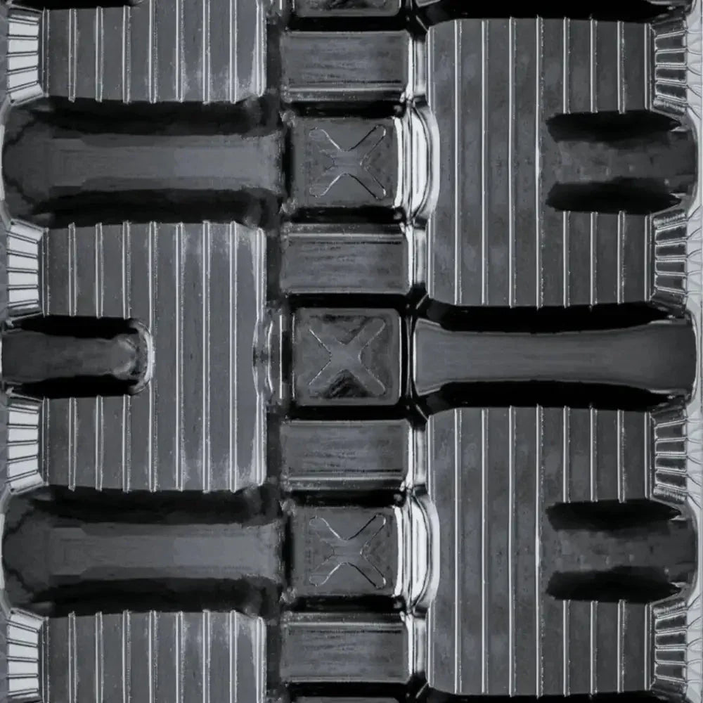 Empty black plastic food tray with multiple compartments for CASE TR310