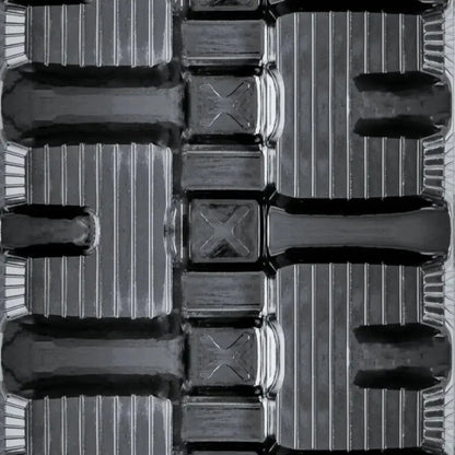 Empty black plastic food tray with multiple compartments for CASE TR310