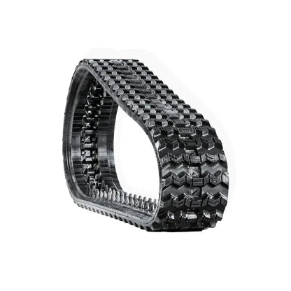 Heavy-duty rubber track with chevron tread pattern for CASE TR310 machinery