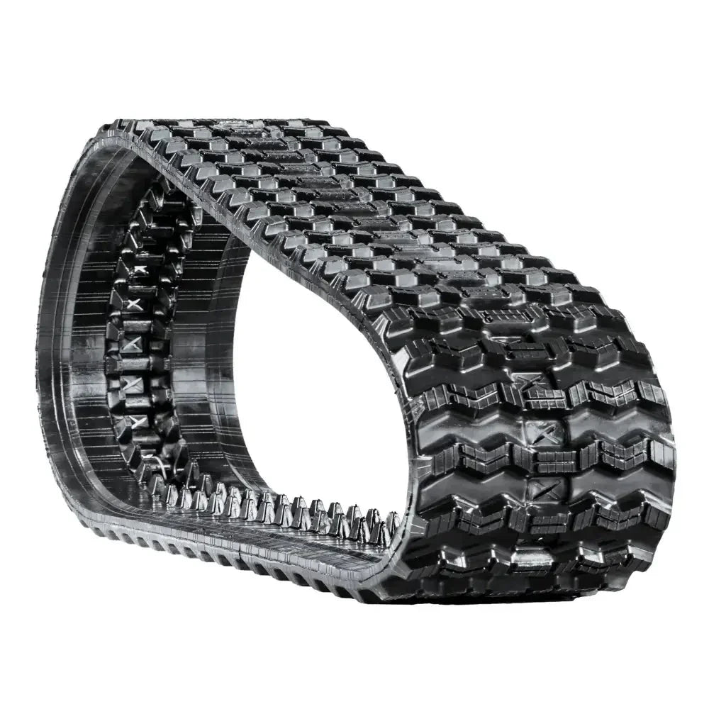 Heavy-duty black rubber track for CAT 299D3 machinery construction equipment