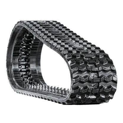 Heavy-duty black rubber track for CAT 299D3 machinery construction equipment