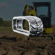 Rubber track for heavy equipment on CAT 303CR Replacement Rubber Tracks