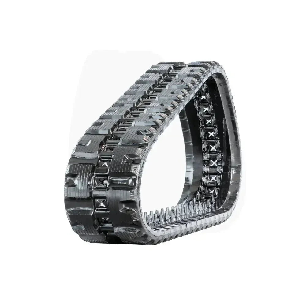 Heavy-duty black rubber track for JCB 215T machinery durability and performance