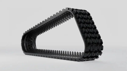 Black rubber track with deep treads for KIOTI TL750 tractor