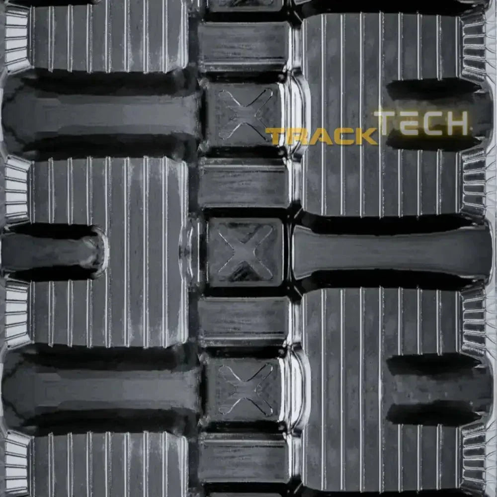 Black plastic thermoformed packaging tray with multiple compartments for Kubota SVL75-3