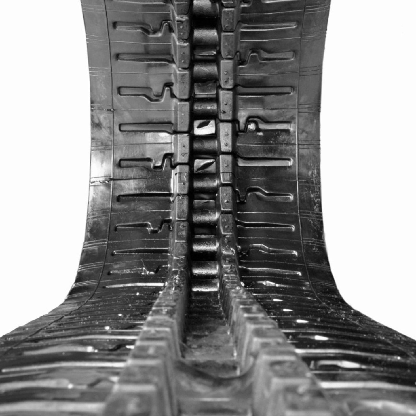 High-traction mini excavator track – 300mm wide, steel reinforced