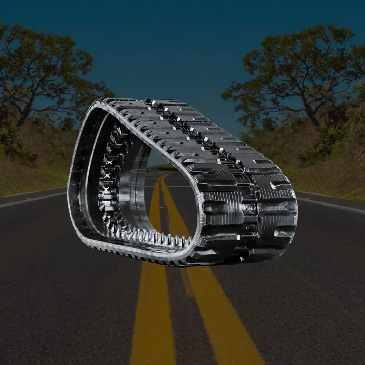 C-Block track18inch wide for maximum stability