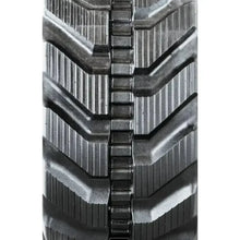 Heavy-duty rubber track with aggressive chevron tread for TAKEUCHI TB025 excavator