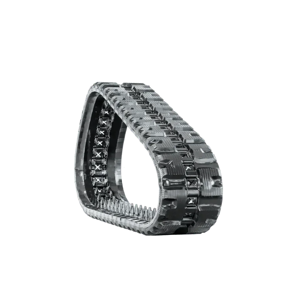 Heavy-duty rubber track for Takeuchi TL10V2 machinery durability and performance