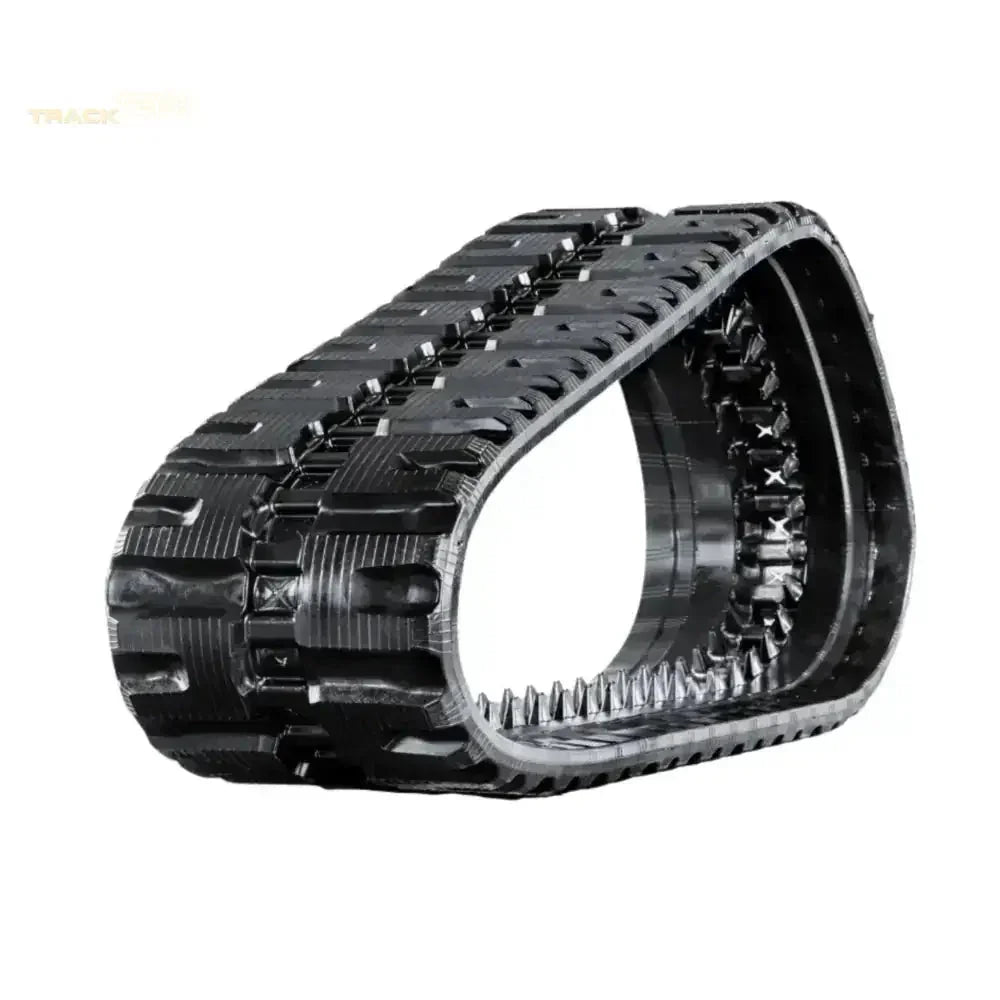 Black rubber track for heavy machinery on Takeuchi TL10V2 Rubber Tracks product