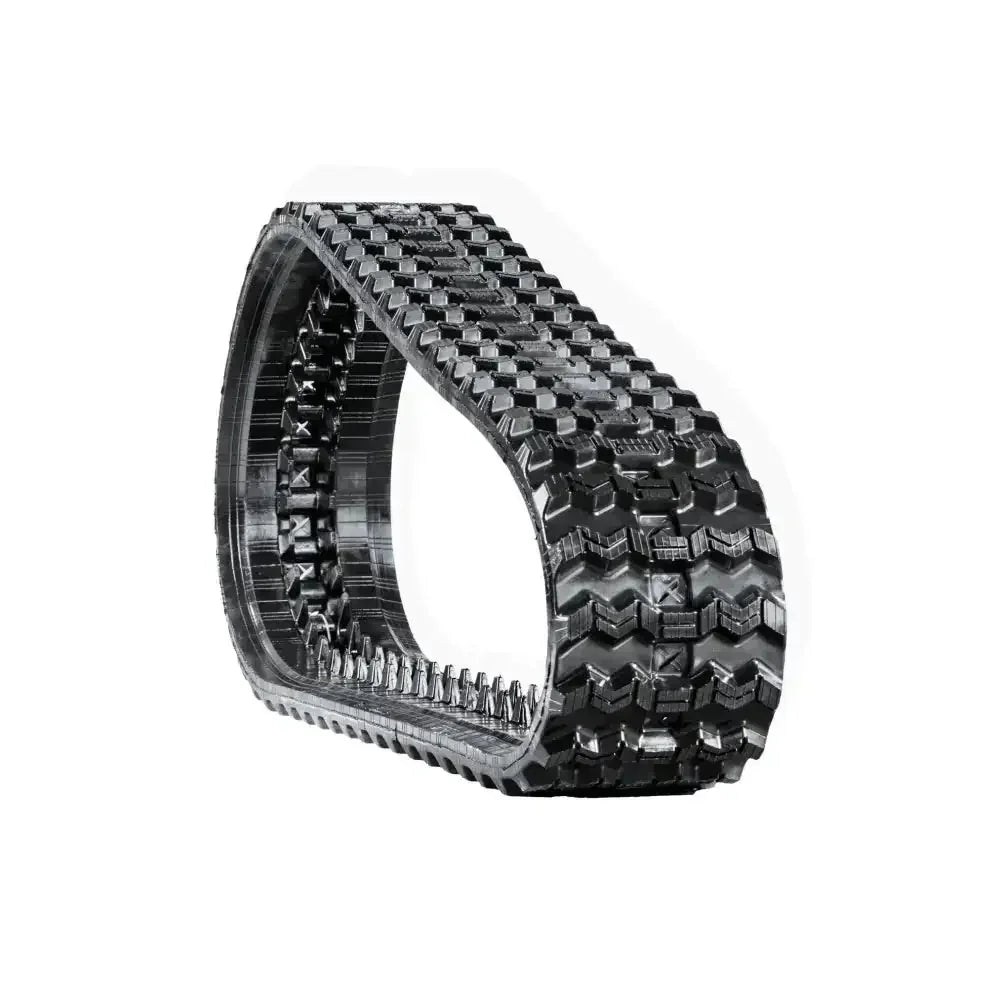 Black rubber track for Takeuchi TL6R heavy-duty construction equipment