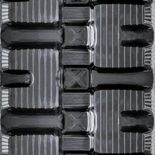 Black plastic food tray with multiple compartments for Takeuchi TL6R Heavy-Duty Rubber Tracks
