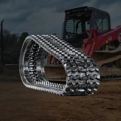 Heavy-duty rubber track for Takeuchi TL8R2 construction equipment durability